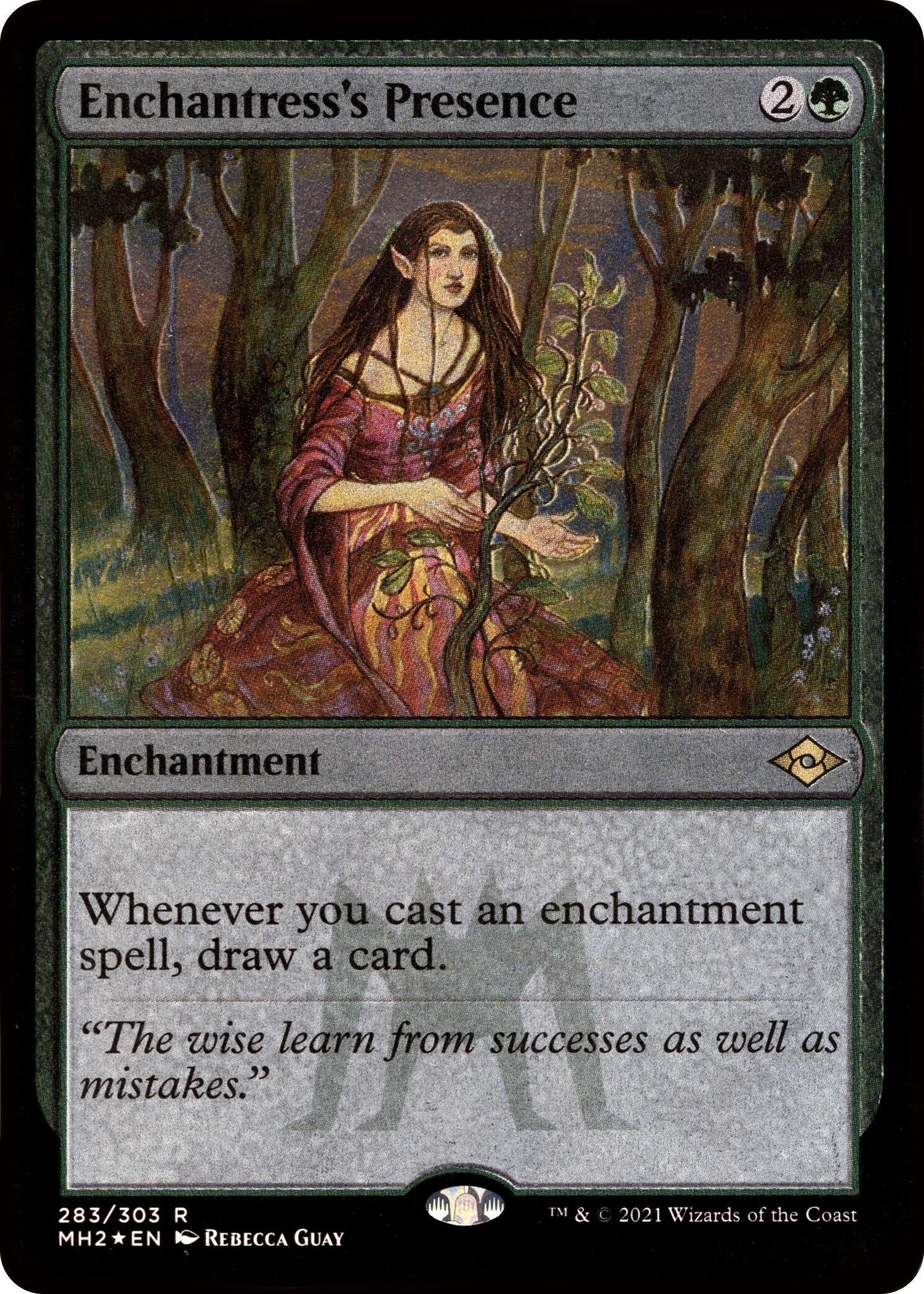 Image for Enchantress's Presence (Foil Etched) (283) (Modern Horizons 2) - Magic: The Gathering