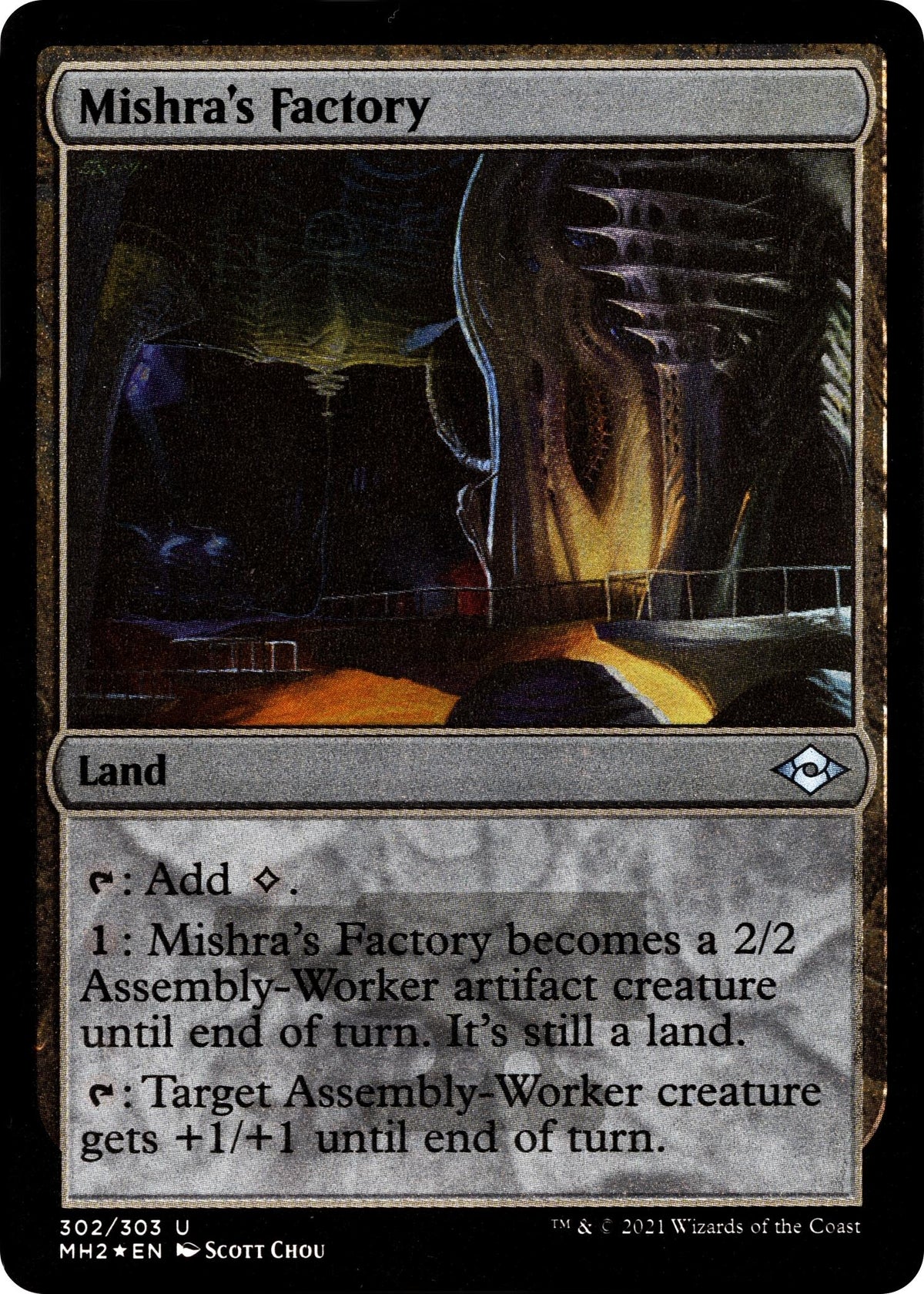 Image for Mishra's Factory (Foil Etched) (302) (Modern Horizons 2) - Magic: The Gathering