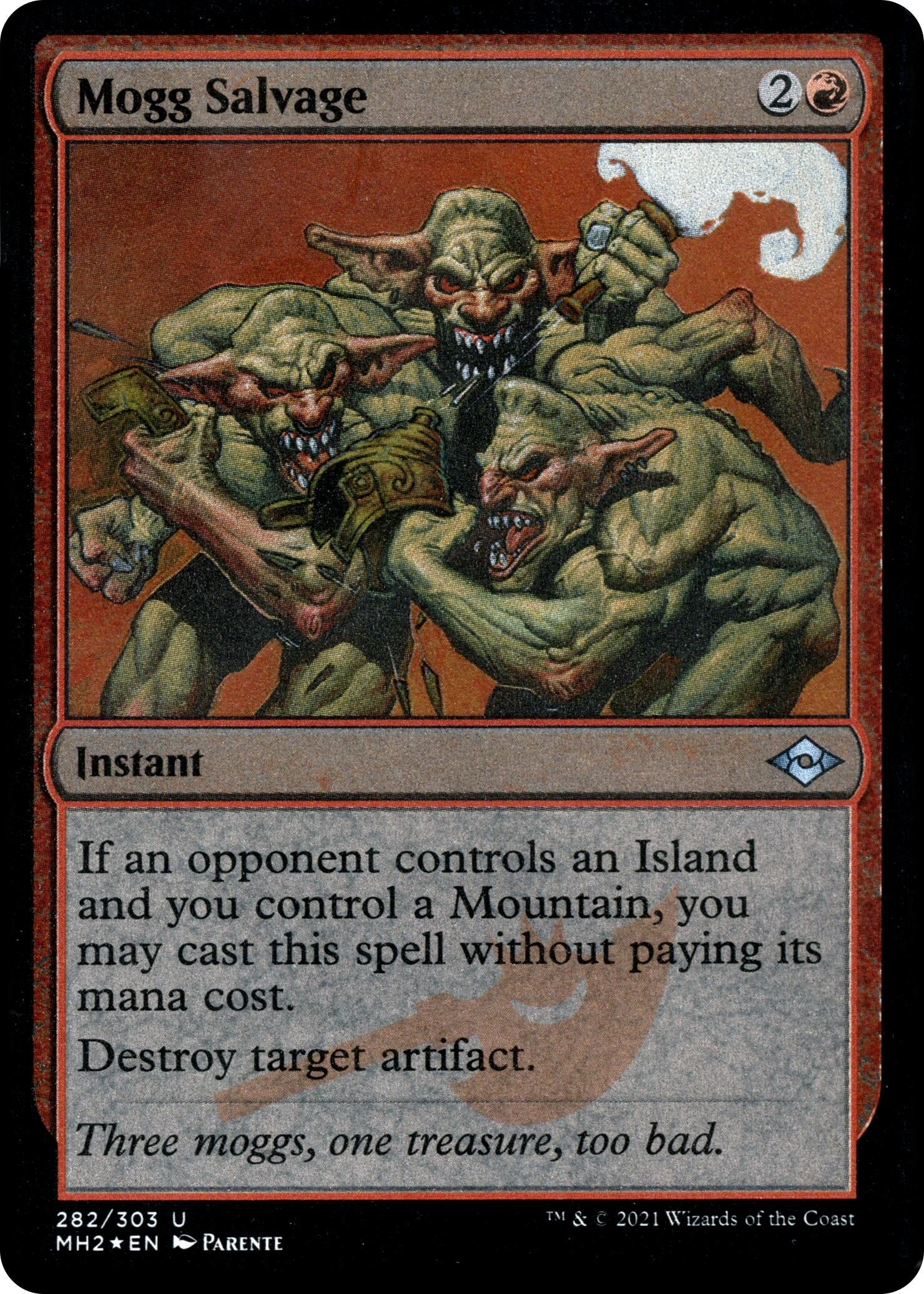 Image for Mogg Salvage (Foil Etched) (282) (Modern Horizons 2) - Magic: The Gathering
