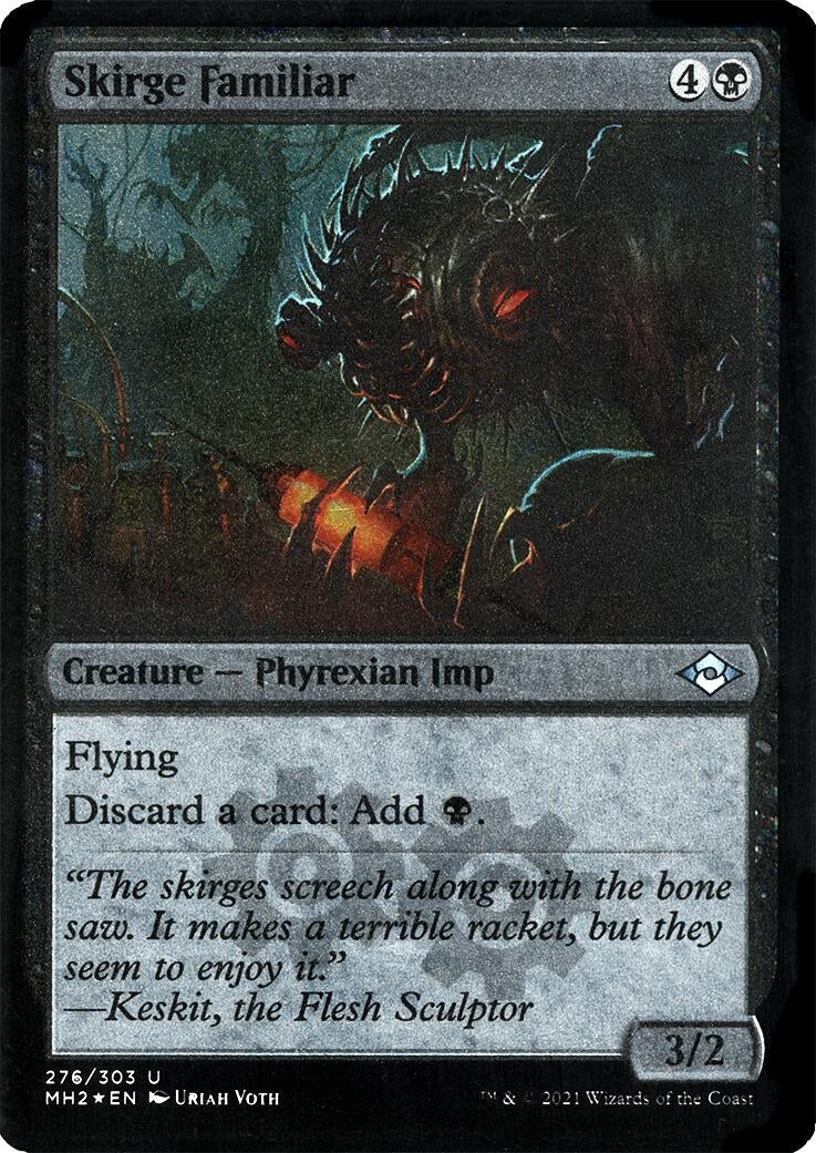 Image for Skirge Familiar (Foil Etched) (276) (Modern Horizons 2) - Magic: The Gathering