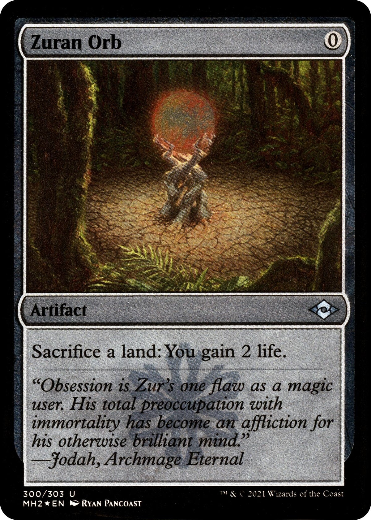 Zuran Orb (Foil Etched) (300) (Modern Horizons 2)