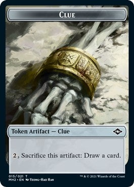 Image for Clue (015) // Crab Double-Sided Token (15 // 2) (Modern Horizons 2) - Magic: The Gathering