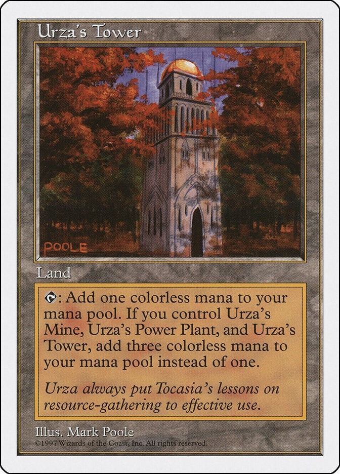 Image for Urza's Tower (Fifth Edition) - Magic: The Gathering
