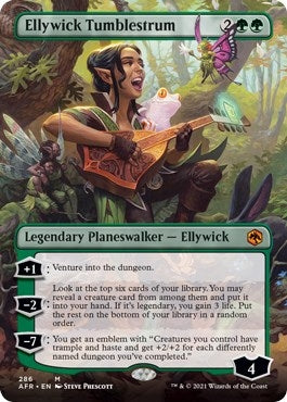Ellywick Tumblestrum (Borderless) (286) (Adventures in the Forgotten Realms)