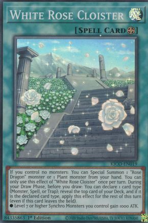 White Rose Cloister (KICO-EN019) - King's Court 1st Edition