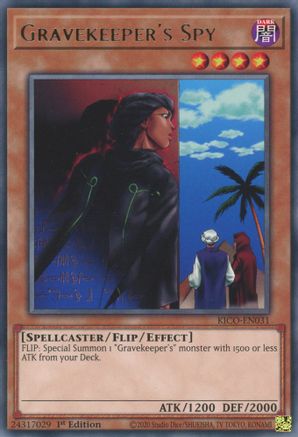 Gravekeeper's Spy (KICO-EN031) - King's Court 1st Edition