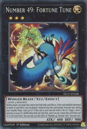 Number 49: Fortune Tune (KICO-EN048) - King's Court 1st Edition