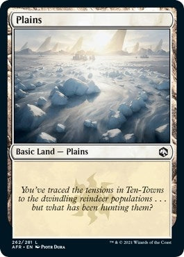 Image for Plains (262) (262) (Adventures in the Forgotten Realms) - Magic: The Gathering