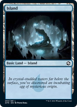 Image for Island (266) (266) (Adventures in the Forgotten Realms) - Magic: The Gathering