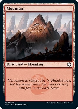 Image for Mountain (274) (274) (Adventures in the Forgotten Realms) - Magic: The Gathering