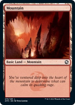 Image for Mountain (276) (276) (Adventures in the Forgotten Realms) - Magic: The Gathering
