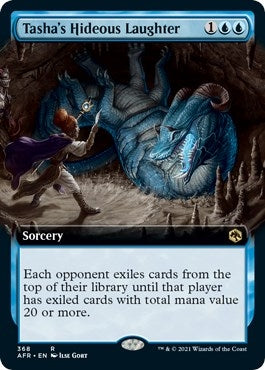 Image for Tasha's Hideous Laughter (Extended Art) (368) (Adventures in the Forgotten Realms) - Magic: The Gathering