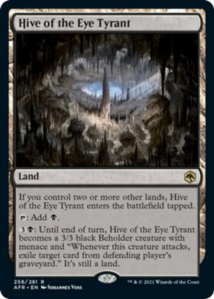 Image for Hive of the Eye Tyrant (258) (Adventures in the Forgotten Realms) - Magic: The Gathering