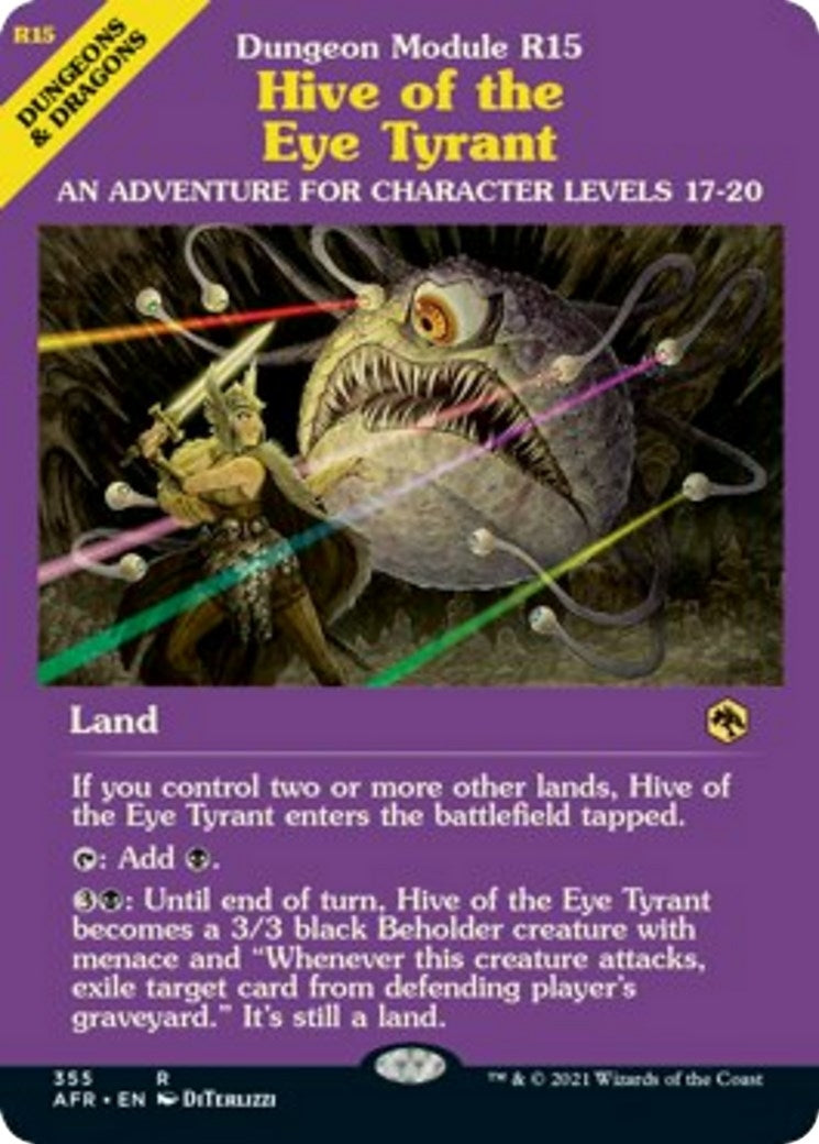 Hive of the Eye Tyrant (Dungeon Module) (355) (Adventures in the Forgotten Realms)