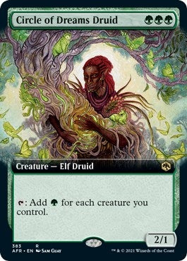 Circle of Dreams Druid (Extended Art) (383) (Adventures in the Forgotten Realms)