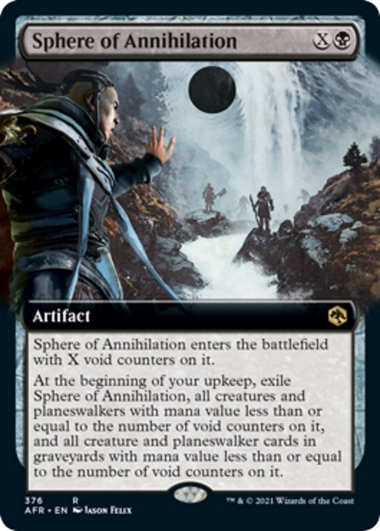 Sphere of Annihilation (Extended Art) (376) (Adventures in the Forgotten Realms)