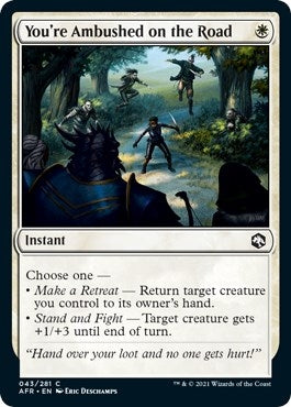 Image for You're Ambushed on the Road (43) (Adventures in the Forgotten Realms) - Magic: The Gathering