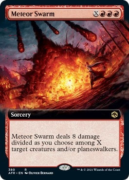 Meteor Swarm (Extended Art) (380) (Adventures in the Forgotten Realms)