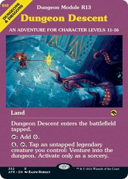 Dungeon Descent (Dungeon Module) (352) (Adventures in the Forgotten Realms)