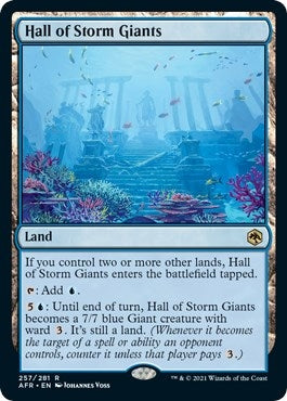 Image for Hall of Storm Giants (257) (Adventures in the Forgotten Realms) - Magic: The Gathering
