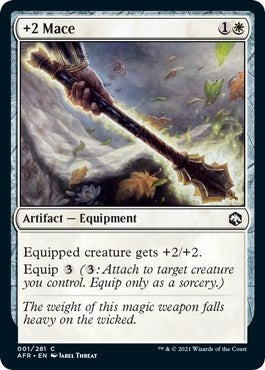 Image for +2 Mace (1) (Adventures in the Forgotten Realms) - Magic: The Gathering