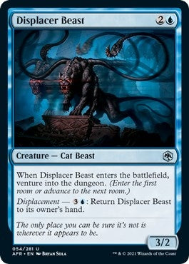 Image for Displacer Beast (54) (Adventures in the Forgotten Realms) - Magic: The Gathering