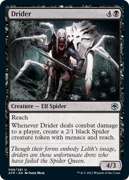 Image for Drider (98) (Adventures in the Forgotten Realms) - Magic: The Gathering