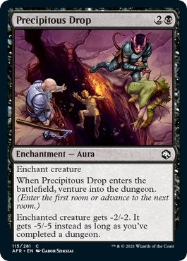 Image for Precipitous Drop (115) (Adventures in the Forgotten Realms) - Magic: The Gathering