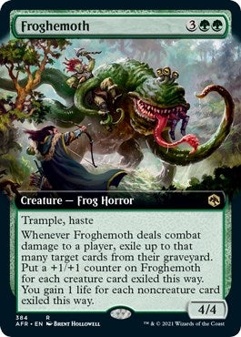Image for Froghemoth (Extended Art) (384) (Adventures in the Forgotten Realms) - Magic: The Gathering
