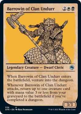 Barrowin of Clan Undurr (Showcase) (336) (Adventures in the Forgotten Realms)