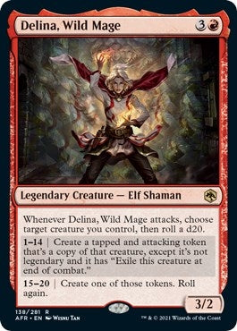 Delina, Wild Mage (138) (Adventures in the Forgotten Realms)