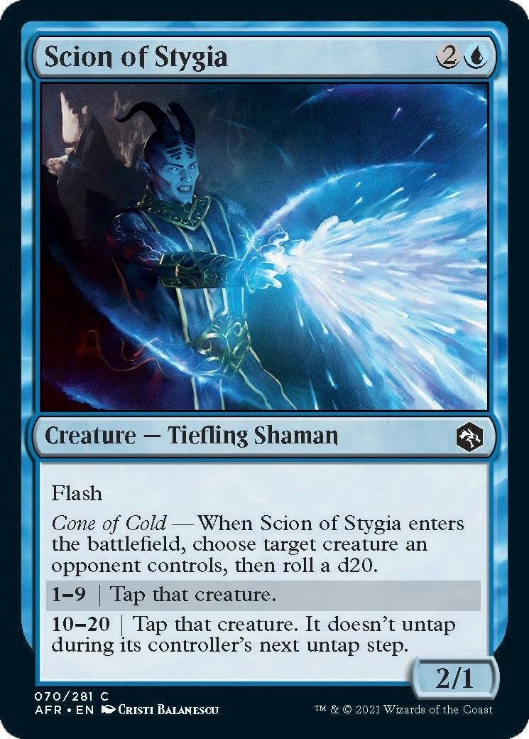 Image for Scion of Stygia (70) (Adventures in the Forgotten Realms) - Magic: The Gathering
