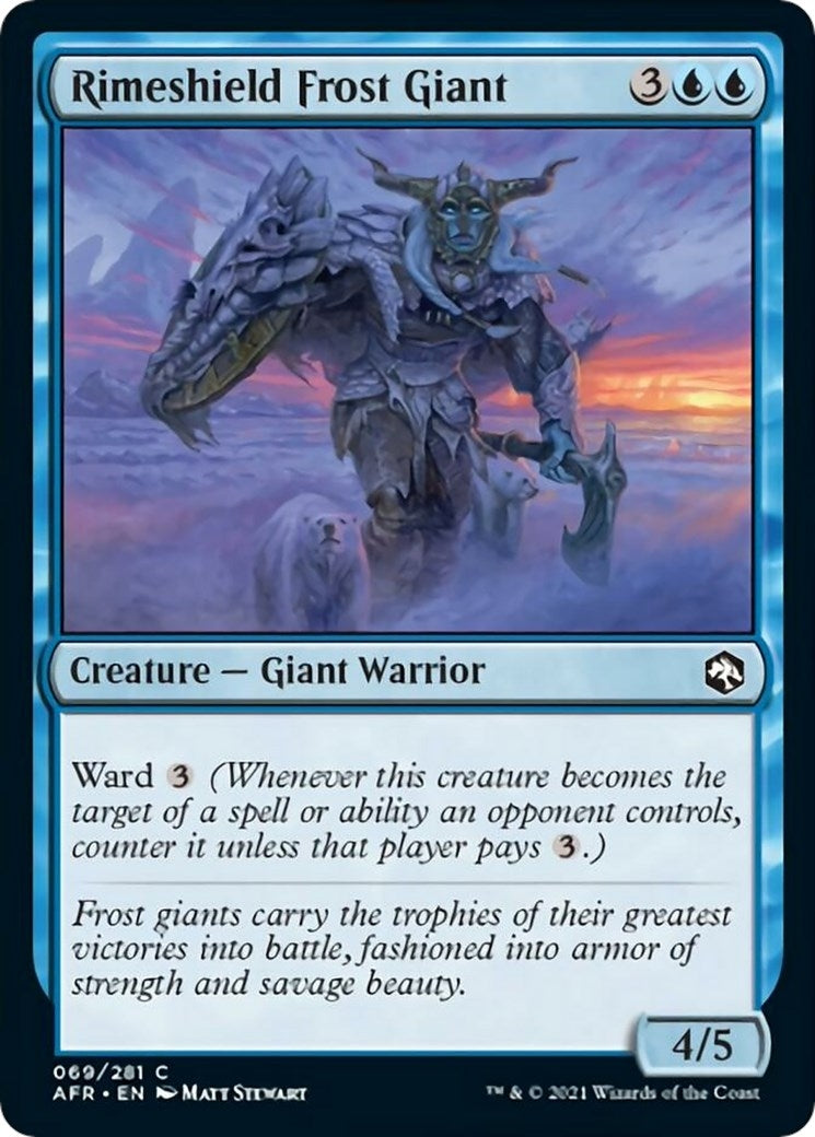 Rimeshield Frost Giant (69) (Adventures in the Forgotten Realms)