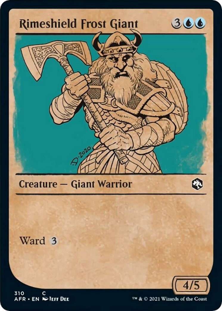 Rimeshield Frost Giant (Showcase) (310) (Adventures in the Forgotten Realms)