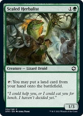 Scaled Herbalist (204) (Adventures in the Forgotten Realms)