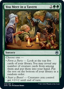 You Meet in a Tavern (215) (Adventures in the Forgotten Realms)