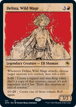 Delina, Wild Mage (Showcase) (317) (Adventures in the Forgotten Realms)