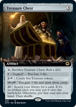 Image for Treasure Chest (Extended Art) (395) (Adventures in the Forgotten Realms) - Magic: The Gathering