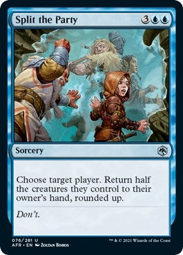 Image for Split the Party (76) (Adventures in the Forgotten Realms) - Magic: The Gathering