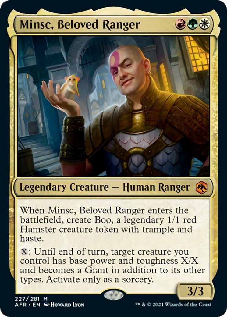 Minsc, Beloved Ranger (227) (Adventures in the Forgotten Realms)