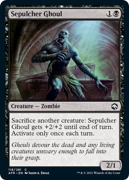 Sepulcher Ghoul (118) (Adventures in the Forgotten Realms)