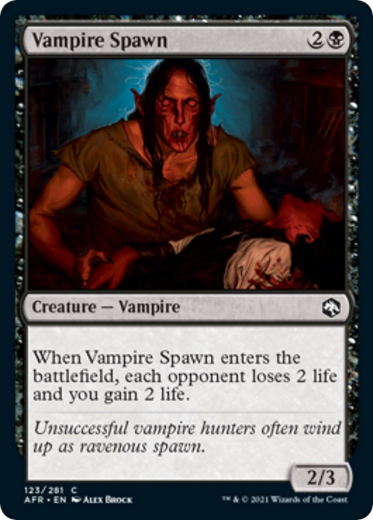 Image for Vampire Spawn (123) (Adventures in the Forgotten Realms) - Magic: The Gathering