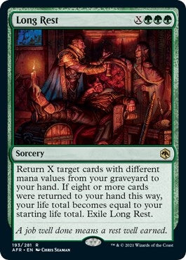 Image for Long Rest (193) (Adventures in the Forgotten Realms) - Magic: The Gathering