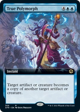 Image for True Polymorph (Extended Art) (369) (Adventures in the Forgotten Realms) - Magic: The Gathering