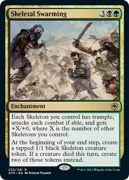 Skeletal Swarming (232) (Adventures in the Forgotten Realms)