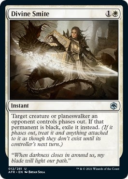 Image for Divine Smite (12) (Adventures in the Forgotten Realms) - Magic: The Gathering