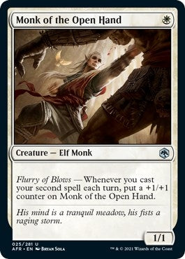 Image for Monk of the Open Hand (25) (Adventures in the Forgotten Realms) - Magic: The Gathering