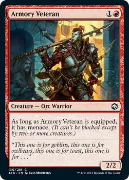 Armory Veteran (130) (Adventures in the Forgotten Realms)