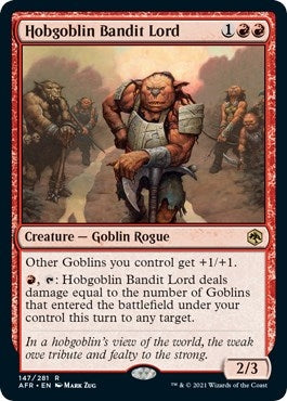 Hobgoblin Bandit Lord (147) (Adventures in the Forgotten Realms)