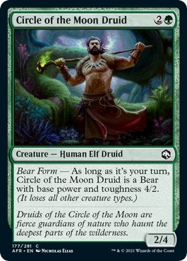 Image for Circle of the Moon Druid (177) (Adventures in the Forgotten Realms) - Magic: The Gathering